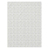 Cute Alpaca & Cactus Pattern Tafelkleed (Voorkant)