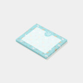 Cute Alpaca Llama Cactus Pattern Post-it® Notes (Schuin)