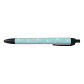 Cute Alpaca Llama Cactus Pattern Zwarte Inkt Pen (Bodem)