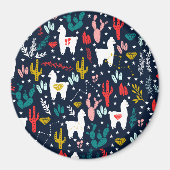 Cute Alpaca Magneet (Voorkant)