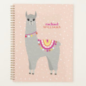 Cute Alpaca Persoonlijk Planner (Voorkant)