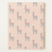 Cute Alpaca Persoonlijk Planner (Achterkant)