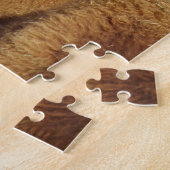 Cute Alpaca Puzzle met Gift Box Legpuzzel (Zijkant)
