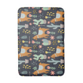 Cute Alpacas Pattern Badmat (Voorkant Verticaal)