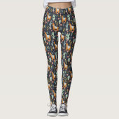 Cute Alpacas Pattern Leggings (Voorkant)