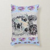 Cute Alpacca Llama drifforce Accent Kussen (Voorkant(Verticaal))