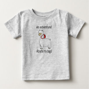 Cute alpacha adventure pun