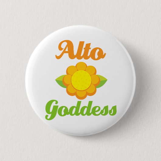 Cute Alto Goddess Button (Voorkant)