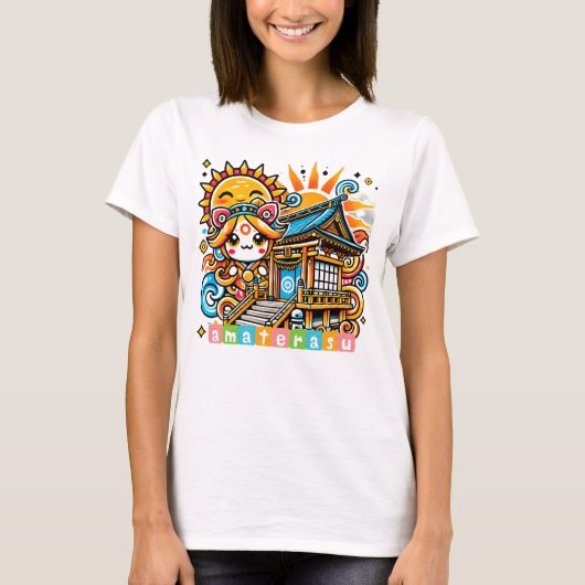 Cute amaterasu t-shirt (Voorkant)