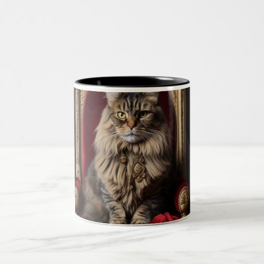 Cute Amoureux des chats Mug for Mom - Fête des mèr (Centre)