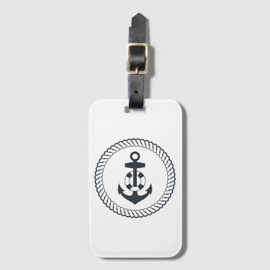 Cute Anchor Bagagelabel (Voorkant (verticaal))