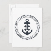 Cute Anchor Briefkaart (Voorkant / Achterkant)
