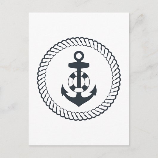 Cute Anchor Briefkaart (Voorkant)