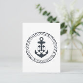 Cute Anchor Briefkaart (Staand voorkant)