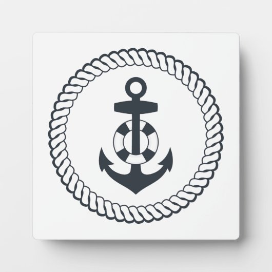 Cute Anchor Fotoplaat (Voorkant)