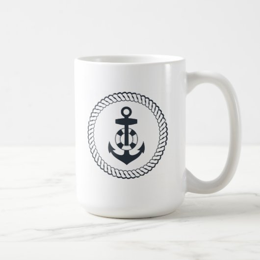 Cute Anchor Koffiemok (Rechts)