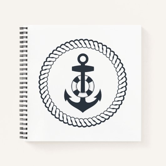 Cute Anchor Notitieboek (Voorkant)