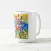 Cute and Colorful Boston Terrier Mok (Voorkant rechts)