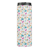 Cute and Colorful Jungle Animals Pattern Thermosbeker (Achterkant)