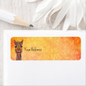 Cute and Colorful Llama Alpaca Address Label (Insitu)