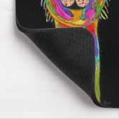 Cute and Colorful Llama Muismat (Hoek)