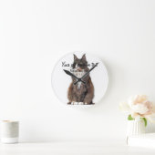 Cute and Cool, Maine Coon Cat Ronde Klok (Huis)