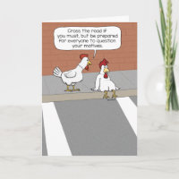 Cute and Funny Advice from Wise Chicken