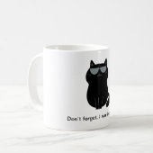 Cute and Funny Cat Koffiemok (Voorkant links)