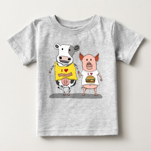 Cute and Funny Cow and Pig Friends (Voorkant)