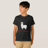 Cute And Funny Don't Be A Drama Llama  T-shirt (Voorkant volledig)