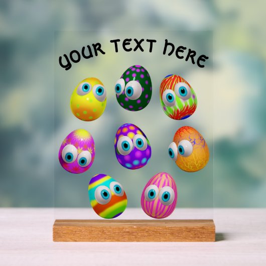 Cute and Funny Easter Eggs Cartoon (Neutre)