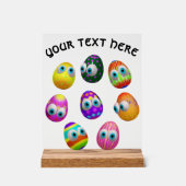 Cute and Funny Easter Eggs Cartoon (Recto)