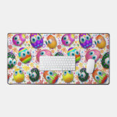 Cute and Funny Easter Eggs Cartoon (Clavier et souris)