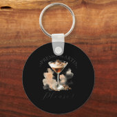 Cute And Funny Espresso Martini  Sleutelhanger (Voorkant)