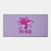 Cute and Funny Halloween Vampire Bats You Suck (Recto)