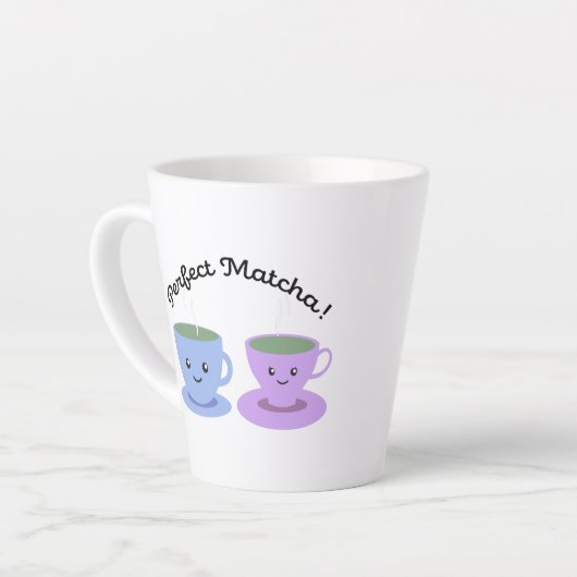 Cute and Funny Perfect Matcha Latte Mok (Linkerhoek)