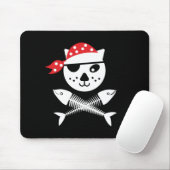 Cute and Funny Pirate Kinder Cat Muismat (Met muis)