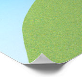 Cute and Funny Roll met Armadillos Poster (Hoek)