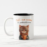 Cute and Funny Sarcastic Cat Coffee Mok