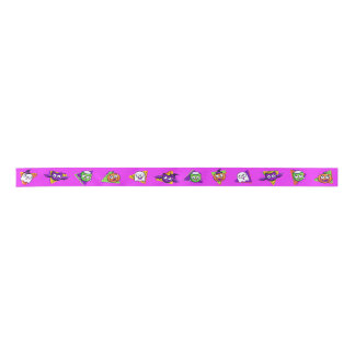 Cute and Spooky Ribbon - purple Lint