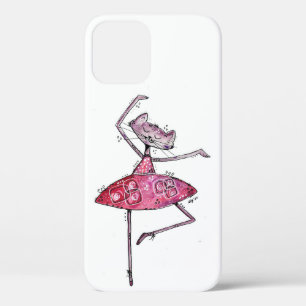 Cute and Whimsical Dansk Cat iPhone 12 Hoesje