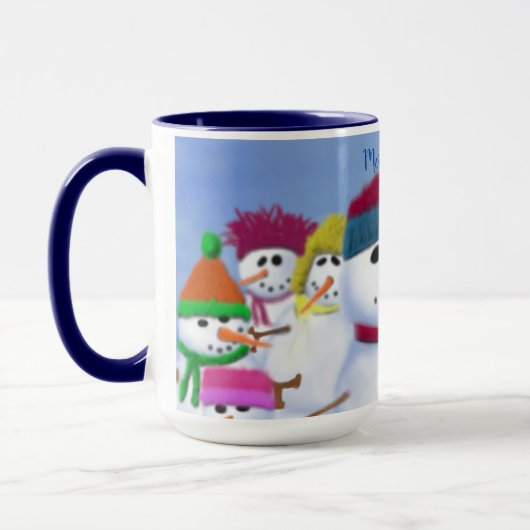 Cute and Whimsical Snowmen Mok (Links)