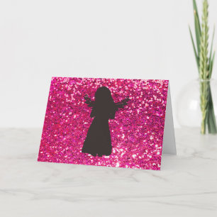 Cute Angel Birthday Kaart