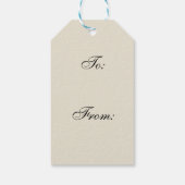 Cute  Angel Cadeaulabel (Achterkant)