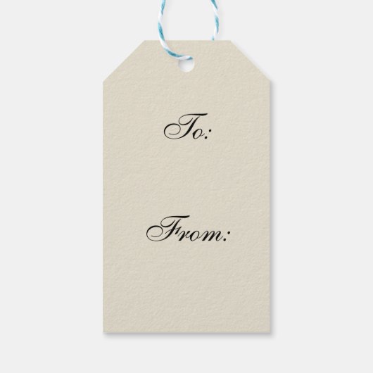 Cute  Angel Cadeaulabel (Achterkant)