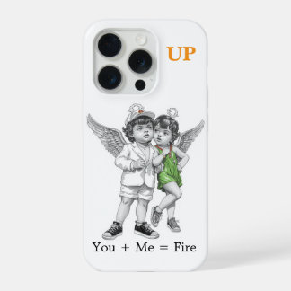 Cute Angel Cherubs iPhone Case – Heaven Phone Case iPhone 15 Pro Hoesje