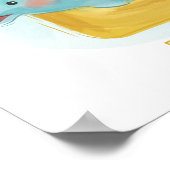 Cute Animal Alphabet Poster (Hoek)