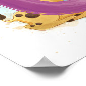 Cute Animal Alphabet Poster (Coin)