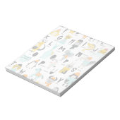 Cute Animal Alphabet | Sommige hebben Petten Notitieblok (Gedraaid)