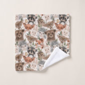 Cute animal des bois (Gant de toilette)